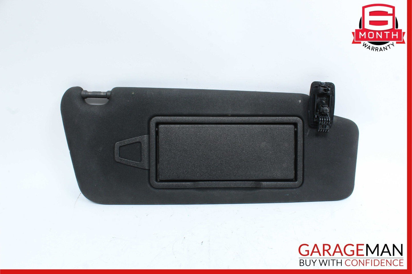 08-14 Mercedes W204 C300 Front Right Side Sun Visor Sunvisor Shade Black OEM
