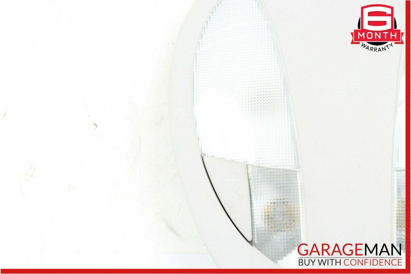 07-09 Mercedes W211 E350 E550 Rear Overhead Dome Light Reading Map Gray OEM