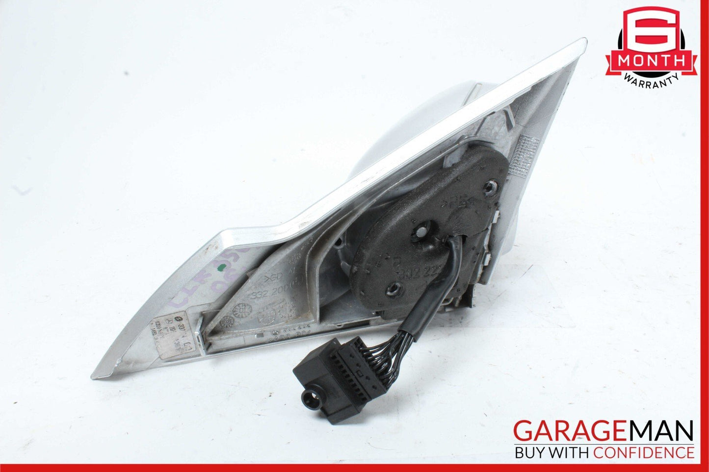 03-09 Mercedes W209 CLK350 Front Right Passenger Side Door Mirror Rear View A46