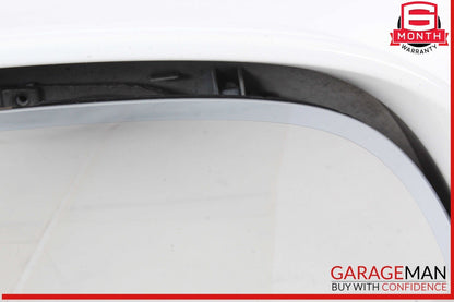 09-16 Audi S4 Front Right Passenger Side Door Rear View Mirror White OEM