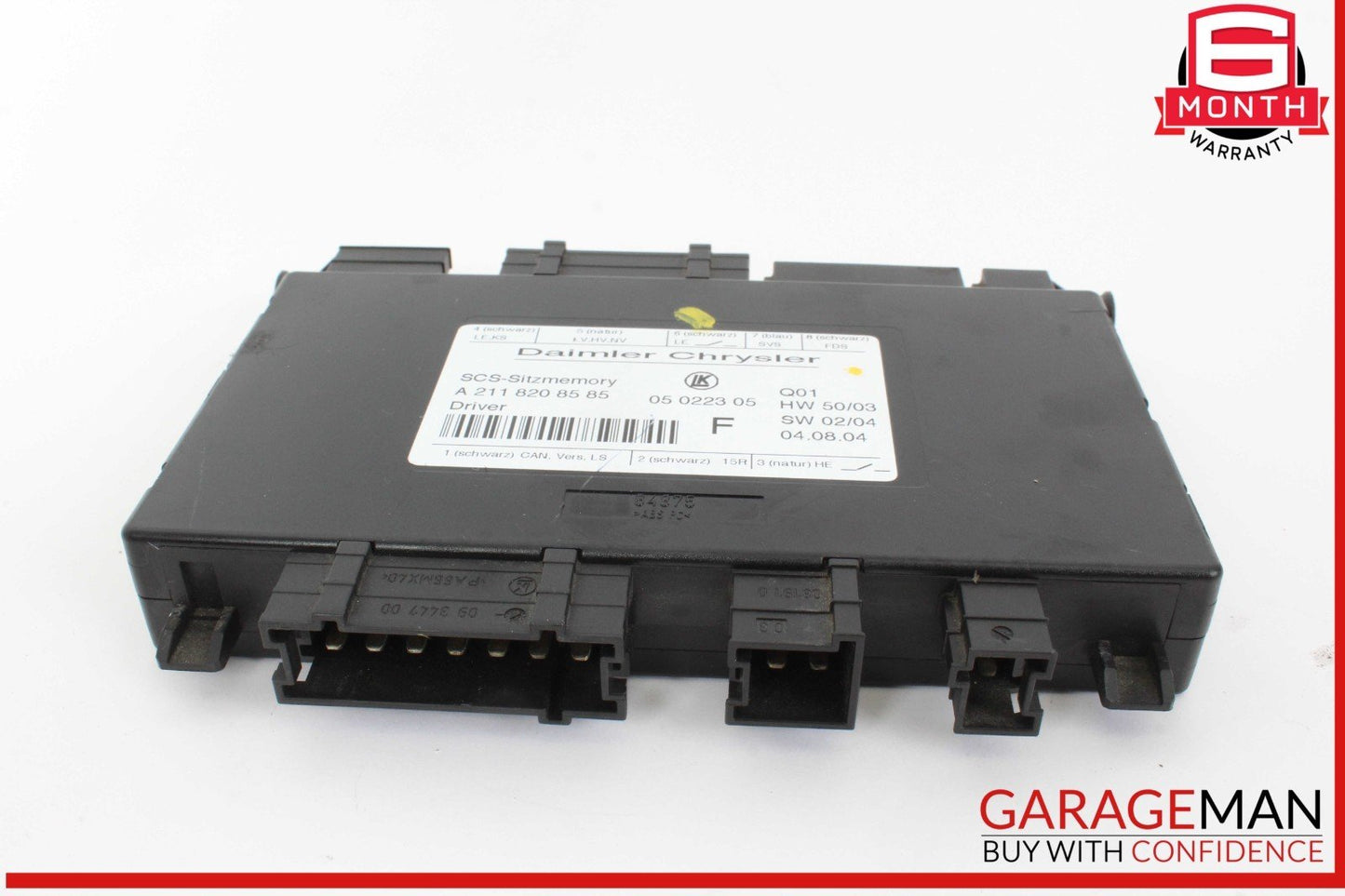 03-12 Mercedes W211 E350 ML500 Front Left Side Seat Control Module OEM