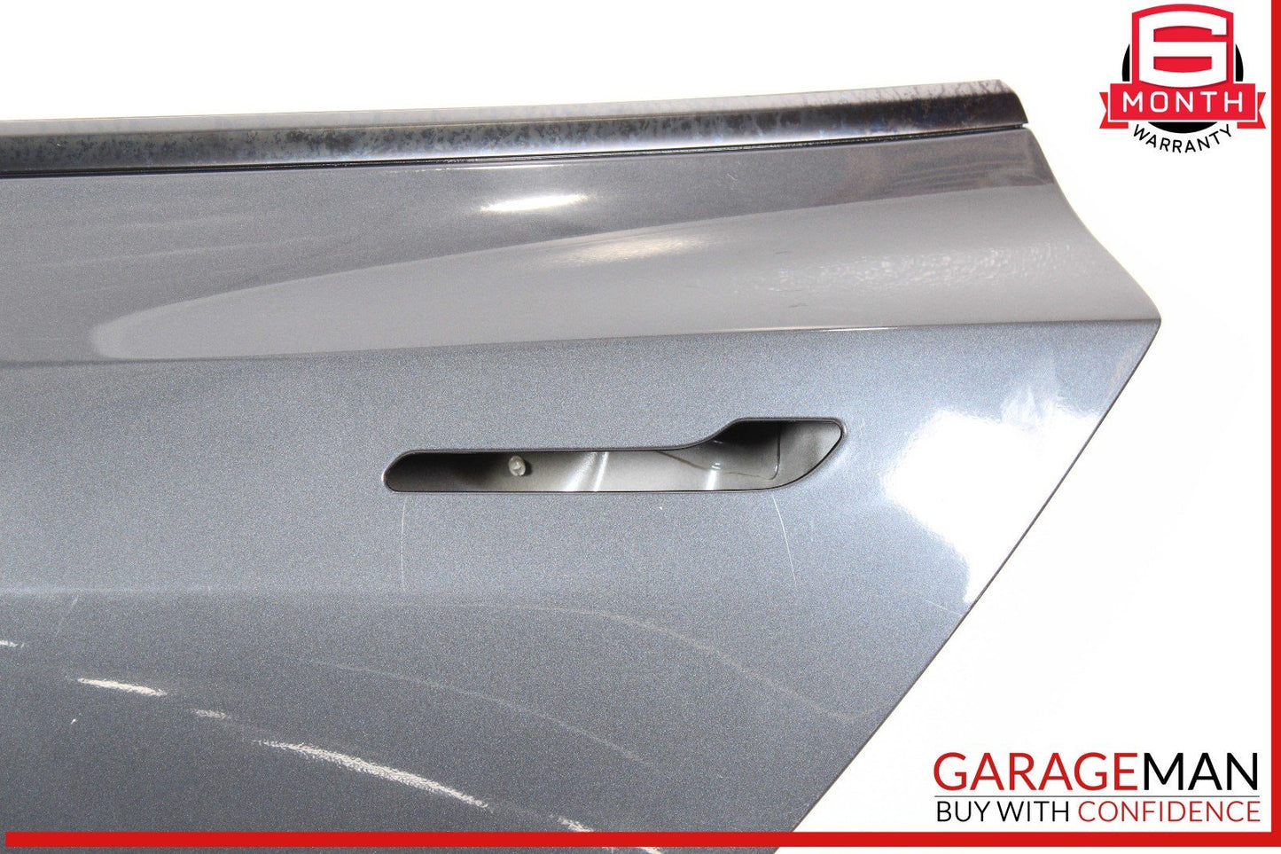 17-23 Tesla Model 3 Rear Left Driver Side Door Shell Panel OEM