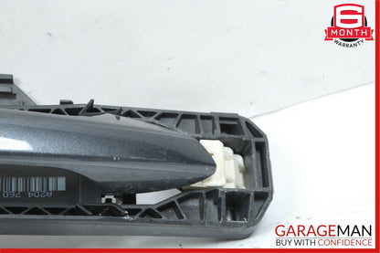 08-11 Mercedes W204 C300 Right Exterior Door Handle Front or Rear Tenorite Gray