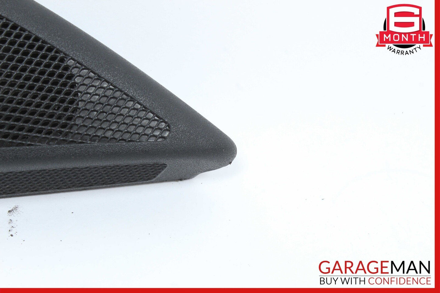 03-09 MERCEDES W211 E63 AMG FRONT RIGHT TWEETER SPEAKER COVER BLACK OEM
