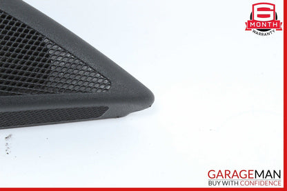 03-09 MERCEDES W211 E63 AMG FRONT RIGHT TWEETER SPEAKER COVER BLACK OEM