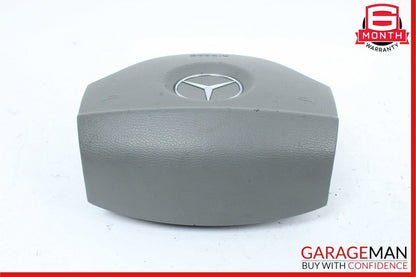 06-08 Mercedes GL350 GL450 ML350 R350 Driver Steering Wheel Airbag Leather Gray
