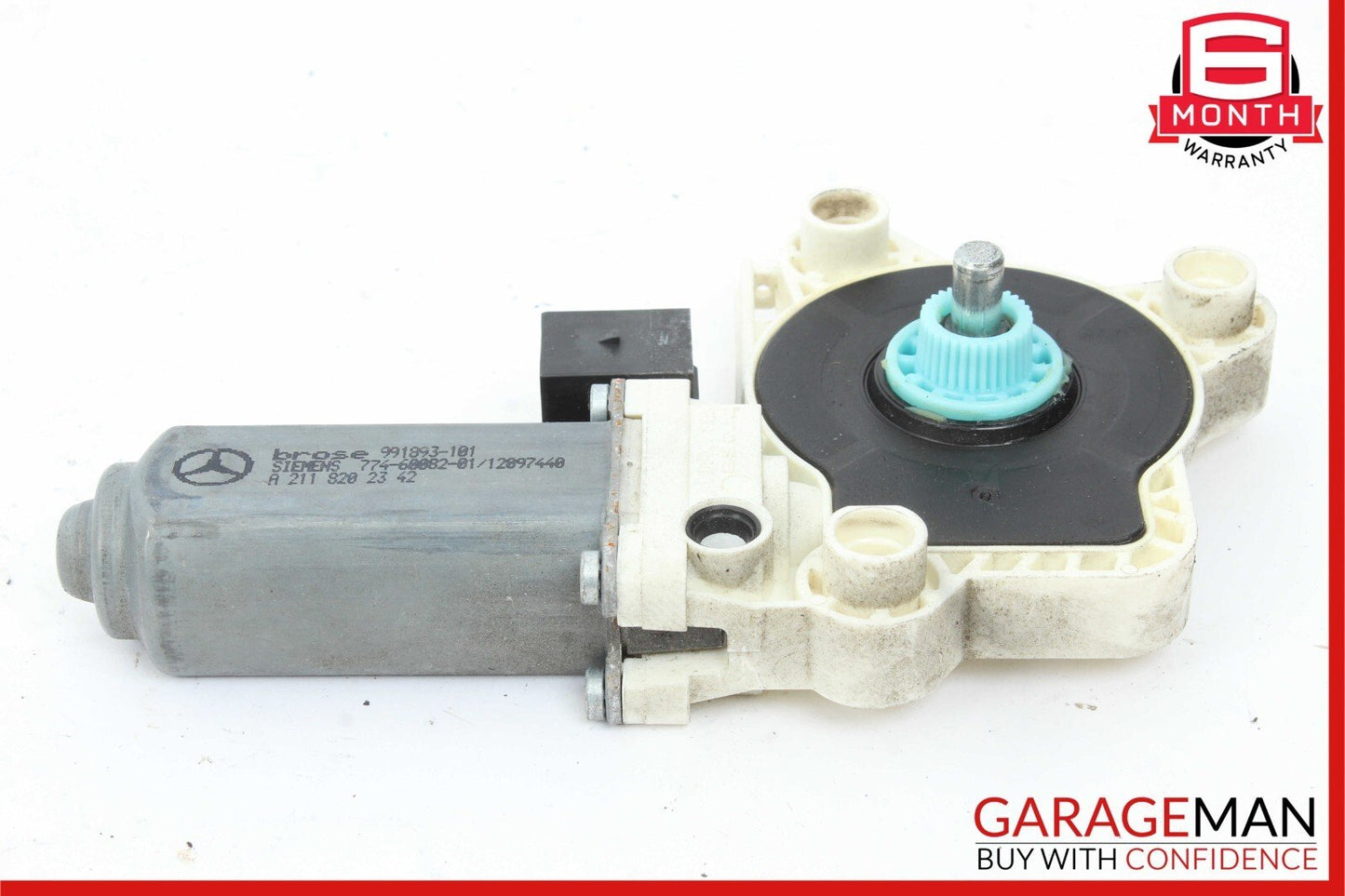 03-09 Mercedes W211 E350 E550 Rear Left Driver Side Window Regulator Motor OEM
