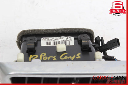 11-17 Porsche Cayenne 958 S Center Rear Left AC A/C Air Vent Trim Cover Grille