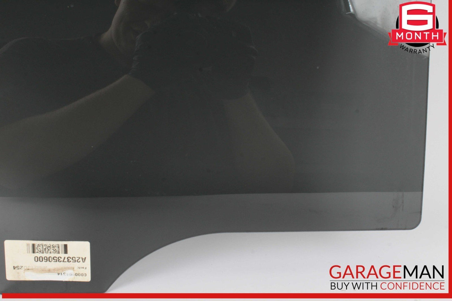 16-22 Mercedes X253 GLC350e Rear Right Passenger Side Door Window Glass OEM