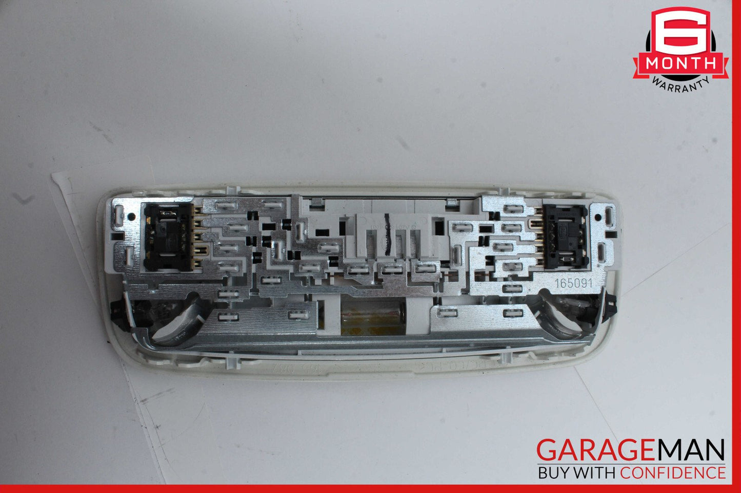08-21 Mercedes W204 C300 GLK350 Rear Overhead Dome Light Black 2048204901 OEM