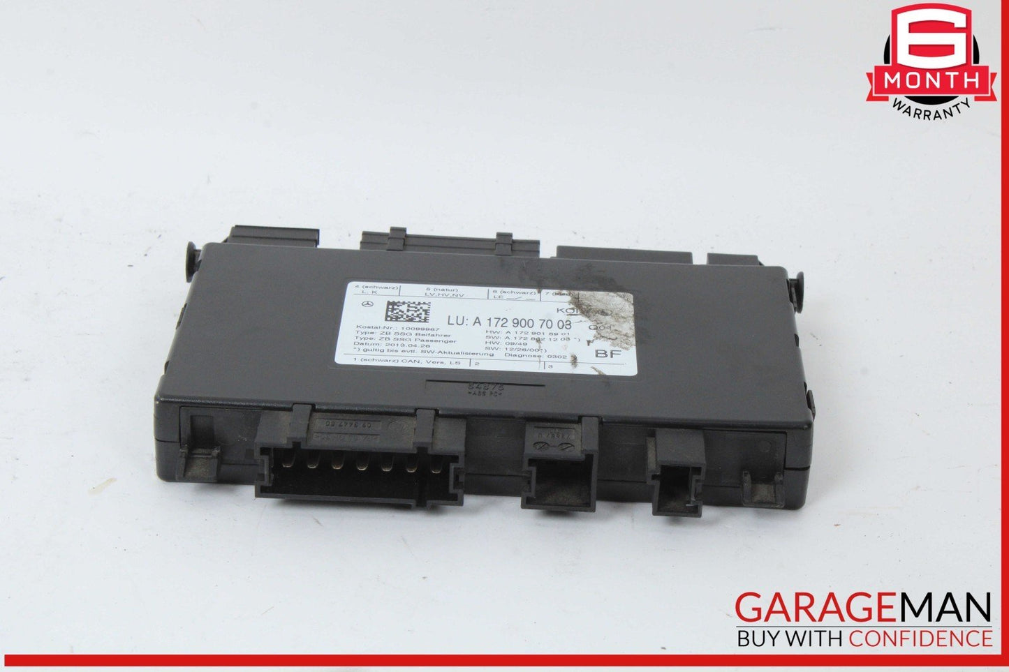 08-20 Mercedes W212 E350 C300 Front Right Side Seat Control Module Unit OEM