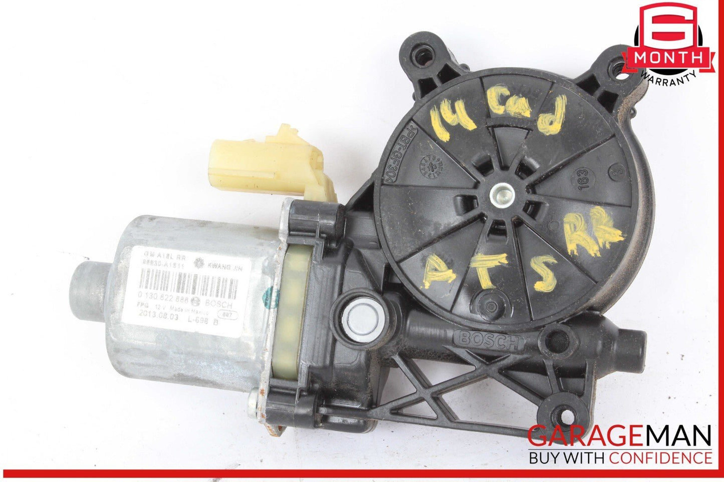 13-18 Cadillac ATS Rear Right Passenger Side Window Regulator Motor OEM