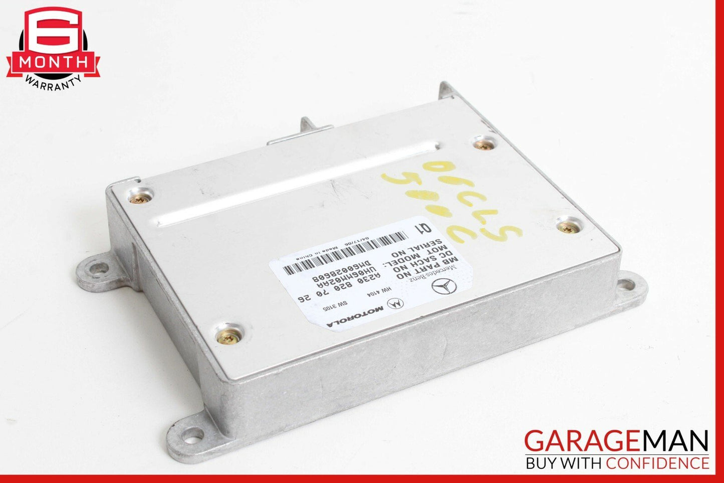07-09 Mercedes W219 CLS500 SL600 Voice Phone Telephone Communication Module OEM