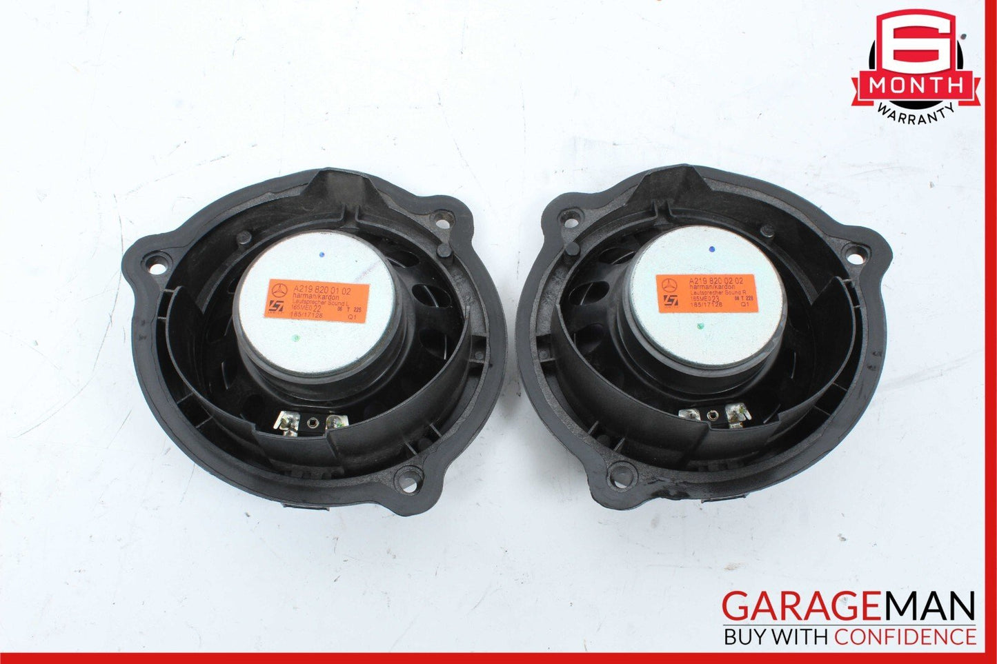 06-11 Mercedes W219 CLS550 Right & Left Side Door Sound Audio Speaker Speakers