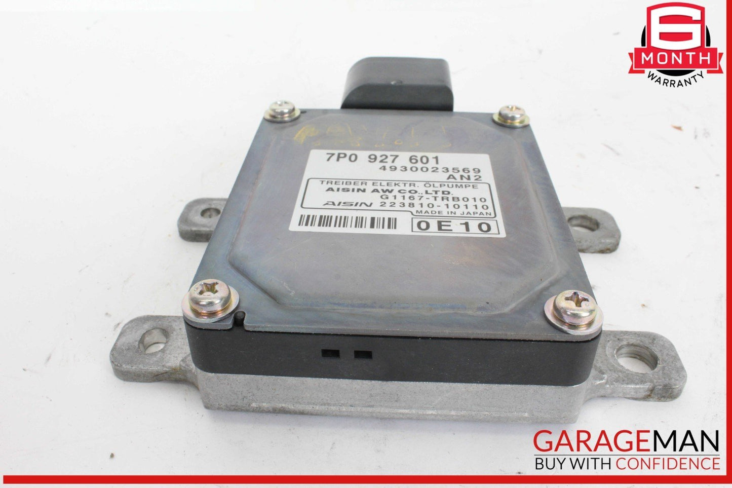 11-18 Porsche Cayenne 958 Hydraulic Oil Pump Control Module 7P0927601 OEM