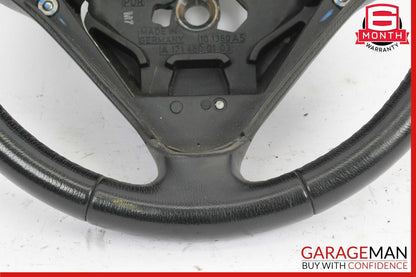05-07 Mercedes R171 SLK350 C230 C280 3 Spoke Steering Wheel 1714600103 Black OEM