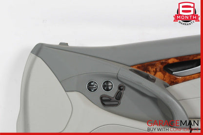 03-08 Mercedes R230 SL500 SL55 AMG Front Right Interior Door Panel Assy Grey