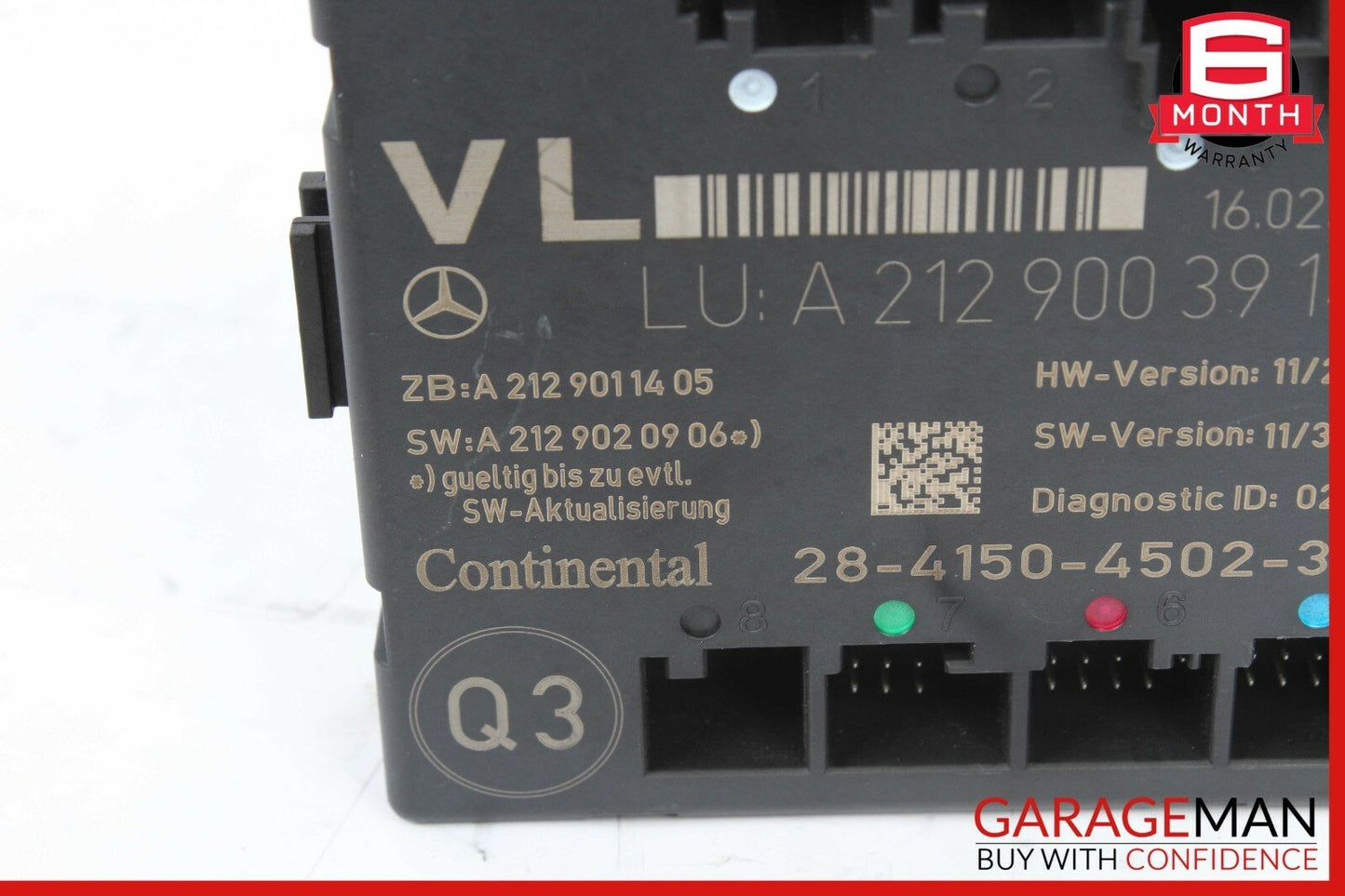 08-14 Mercedes W204 C250 C350 Front Left Side Door Control Module Unit OEM