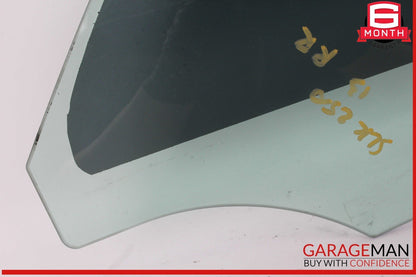 12-20 Mercedes R172 SLK250 Rear Right Passenger Side Quarter Window Glass OEM