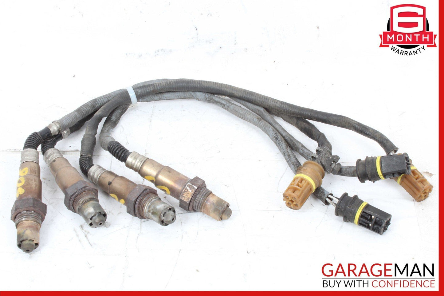 03-06 Mercedes R230 SL500 SL55 AMG Oxygen O2 Sensor Lambda Set of 4 Pc