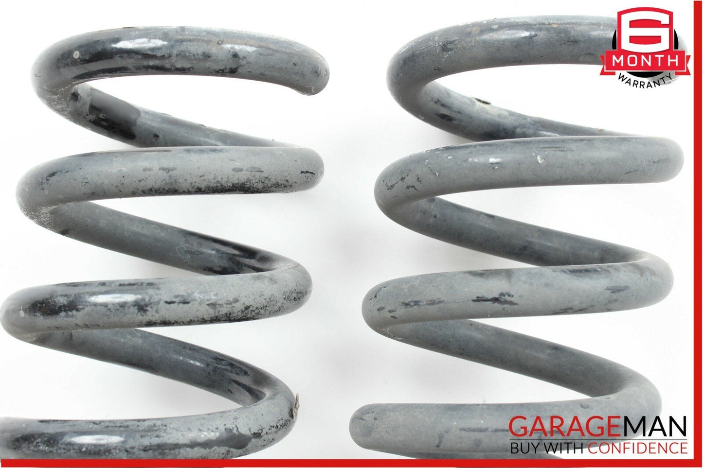 08-14 Mercedes W204 C250 Rear Left & Right Shock Absorber Coil Spring Set OEM