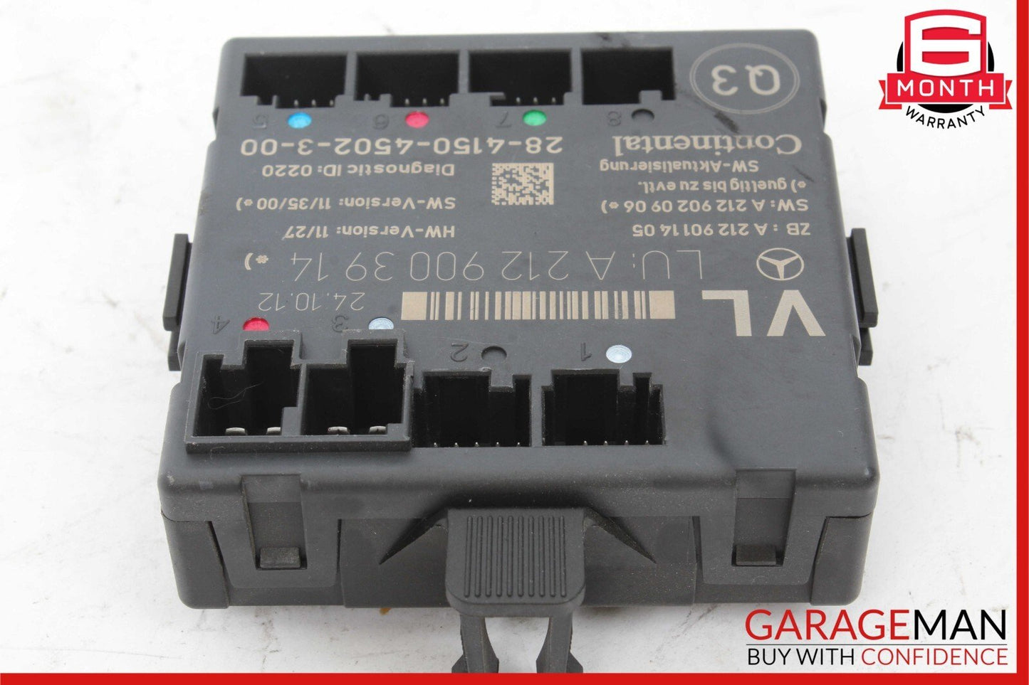 08-14 Mercedes W204 C250 C350 Front Left Side Door Control Module Unit OEM