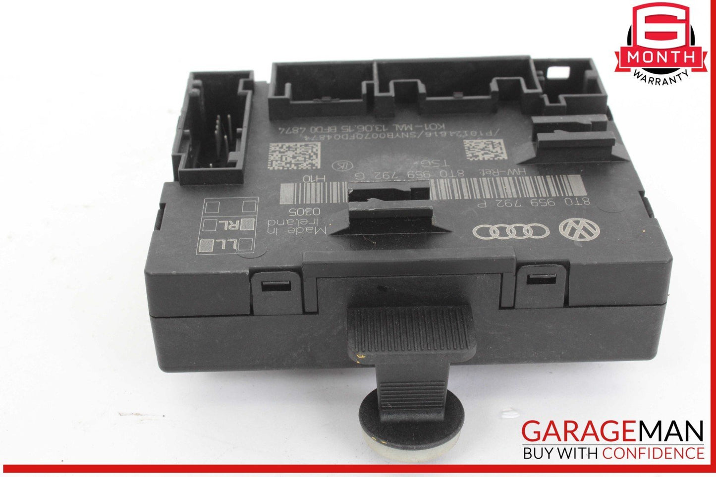 13-16 Audi S4 A4 Front Right Passenger Side Door Control Module Unit 8T0959792P