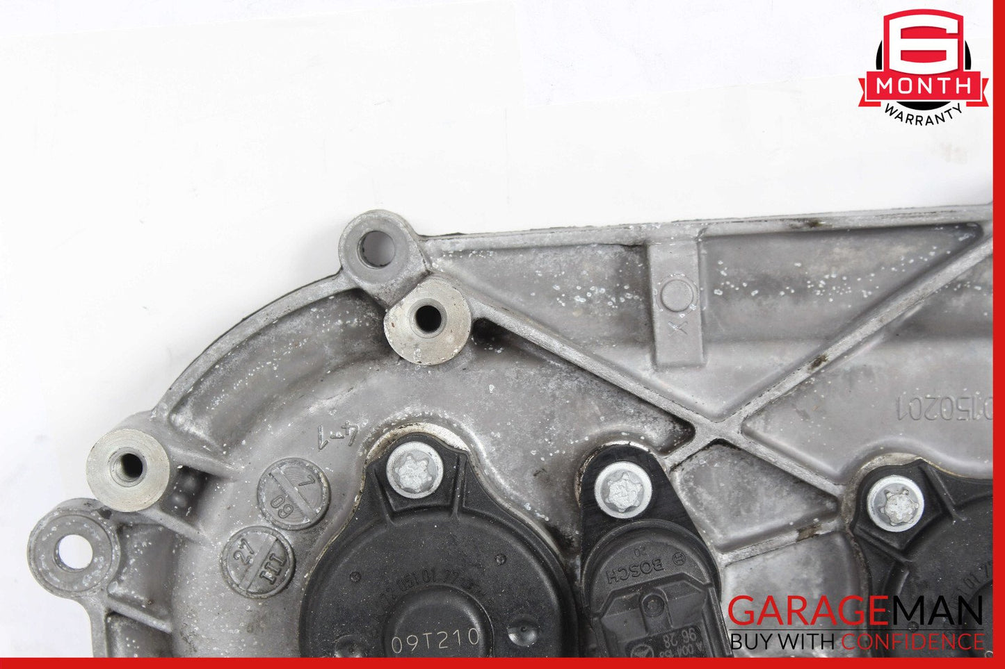 05-13 Mercedes W221 S400 E550 Front Left Side Engine Timing Chain Cover Plate
