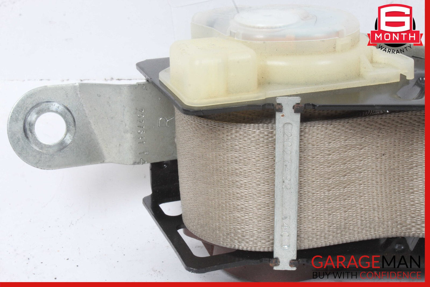 05-11 Cadillac STS Rear Right Seatbelt Seat Belt Retractor Beige OEM