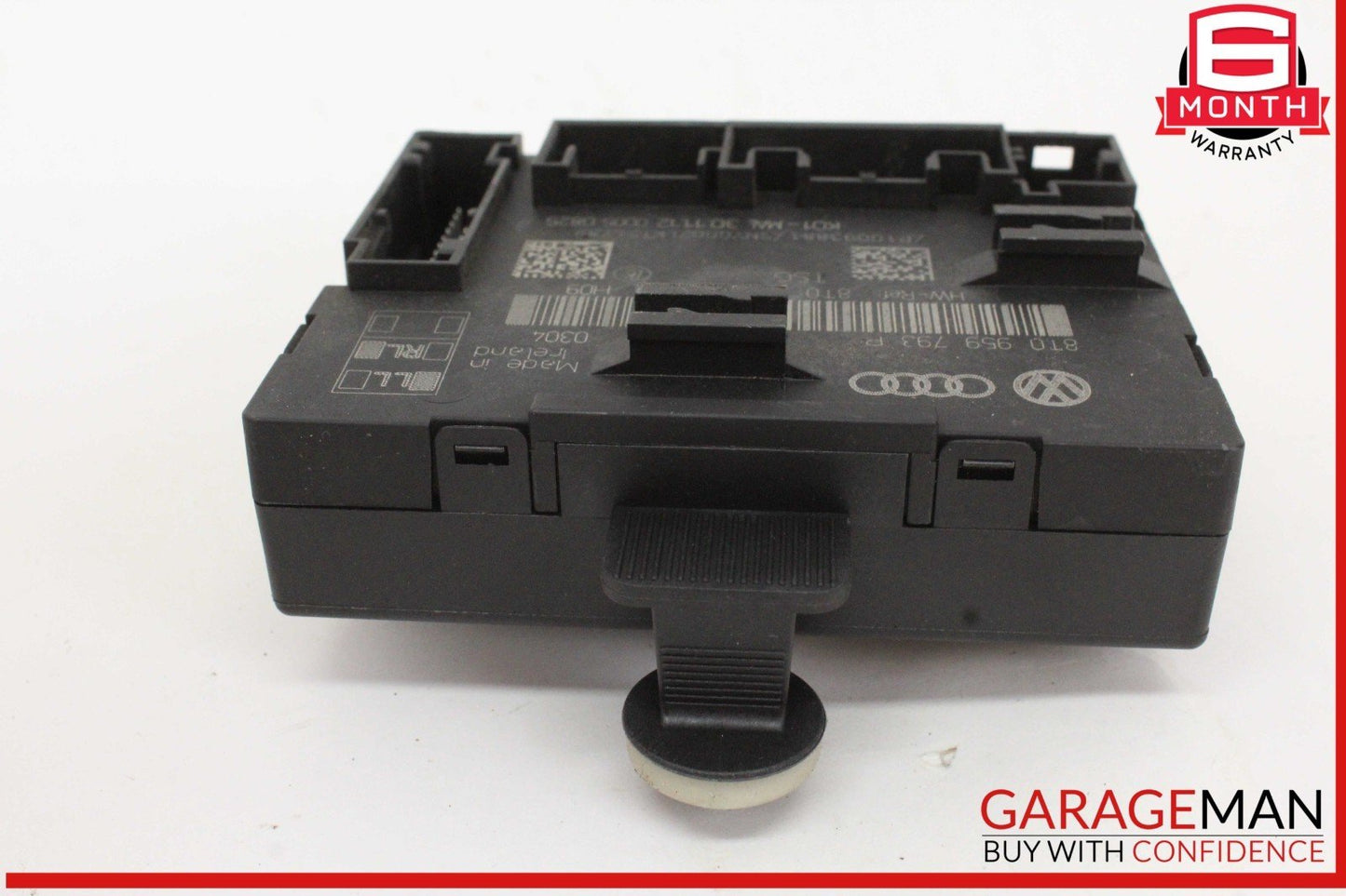 12-17 Audi A5 Left Front Driver Side Door Control Module 8T0959793P OEM