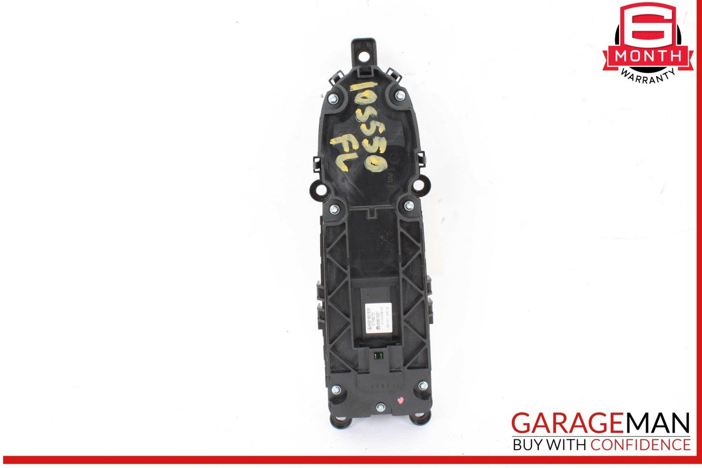 09-13 Mercedes W221 S550 S600 Front Left Side Window Control Switch Black OEM