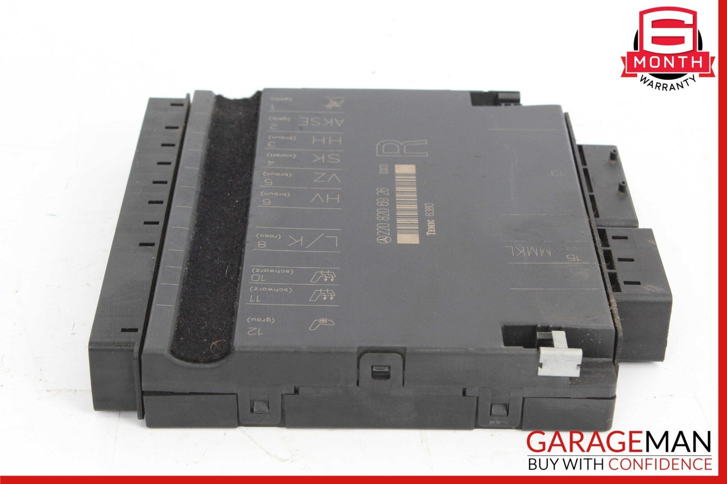 00-06 Mercedes W220 S55 AMG S500 Seat Control Module Front Right 2208206926 OEM