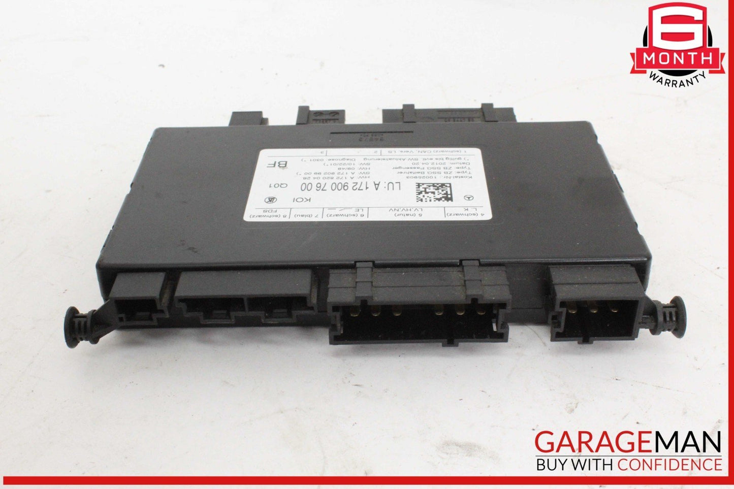 10-18 Mercedes W212 E350 Front Right Side Seat Control Module 1729007600 OEM