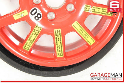 11-18 Porsche Cayenne 958 Emergency Spare Tire Wheel Donut Rim 18 18" OEM