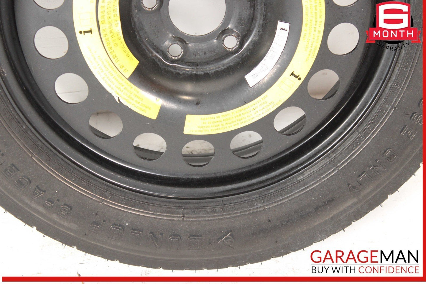 07-20 Mercedes X164 GL450 ML550 Emergency Spare Tire Wheel Donut Rim 18" 18 OEM