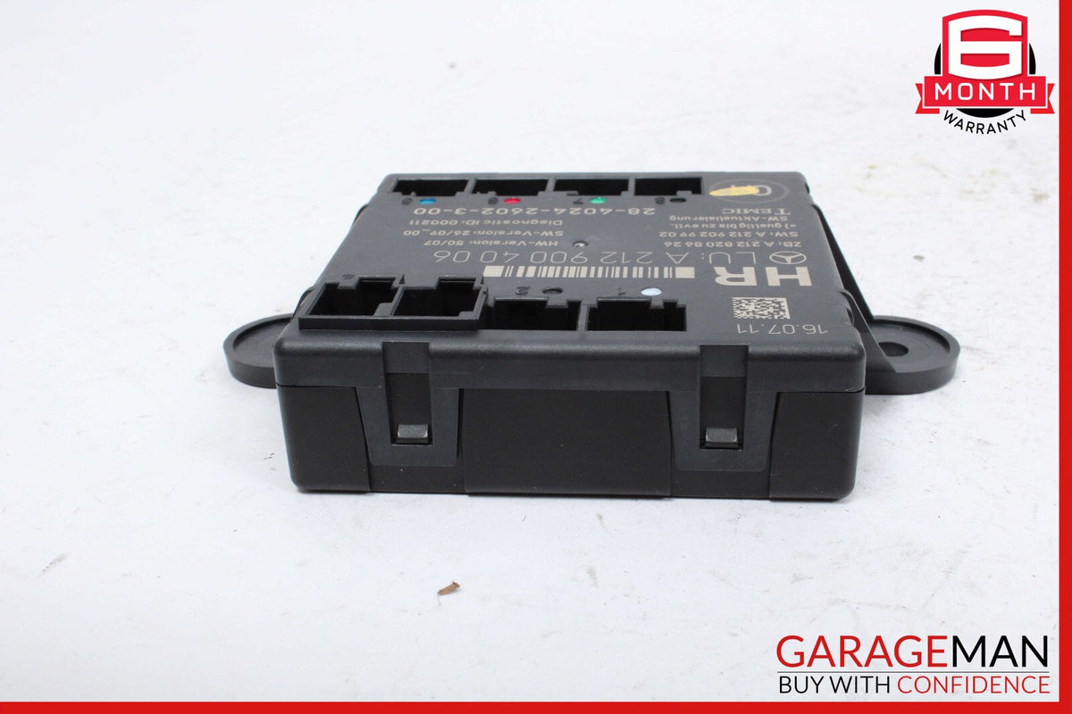 08-18 Mercedes W204 C250 C350 GLK350 Rear Right Side Door Control Module OEM
