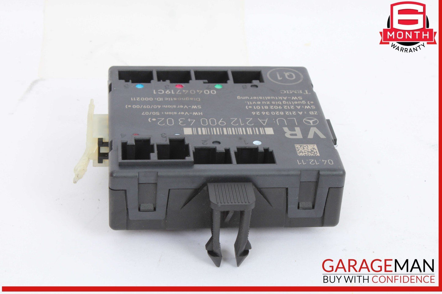 08-18 Mercedes W204 C300 Front Right Passenger Side Door Control Module Unit OEM