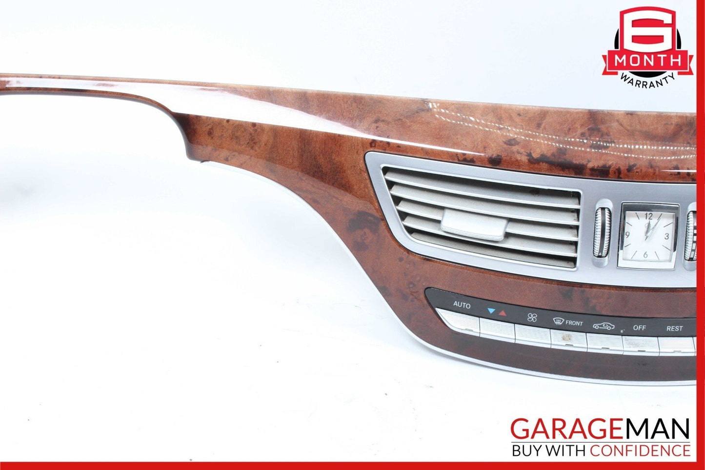 07-09 Mercedes W221 S550 Dash Board Dashboard Center Bezel Trim Cover Panel OEM