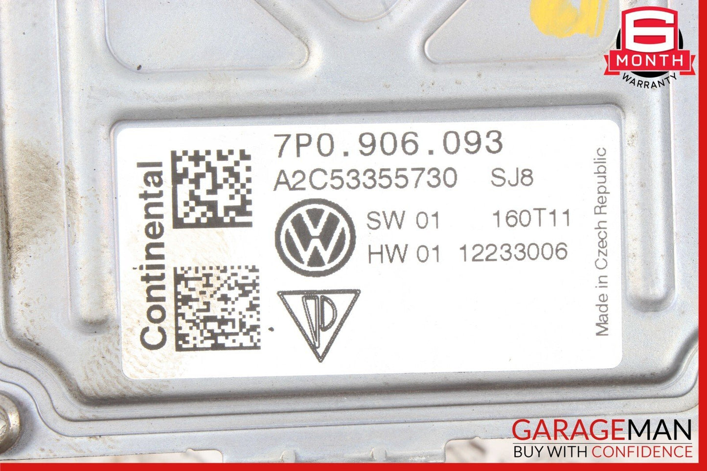 10-19 Porsche Panamera 970 Fuel Pump Control Module Unit 7P0906093 OEM