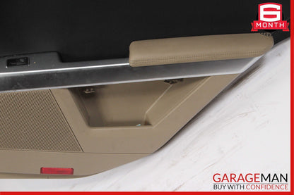 10-15 Mercedes X204 GLK350 Rear Right Passenger Side Interior Door Panel Brown