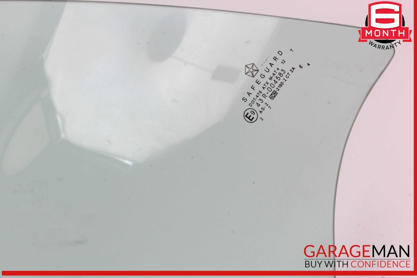 05-08 Chrysler PT Cruiser Rear Left Driver Side Quarter Window Glass OEM