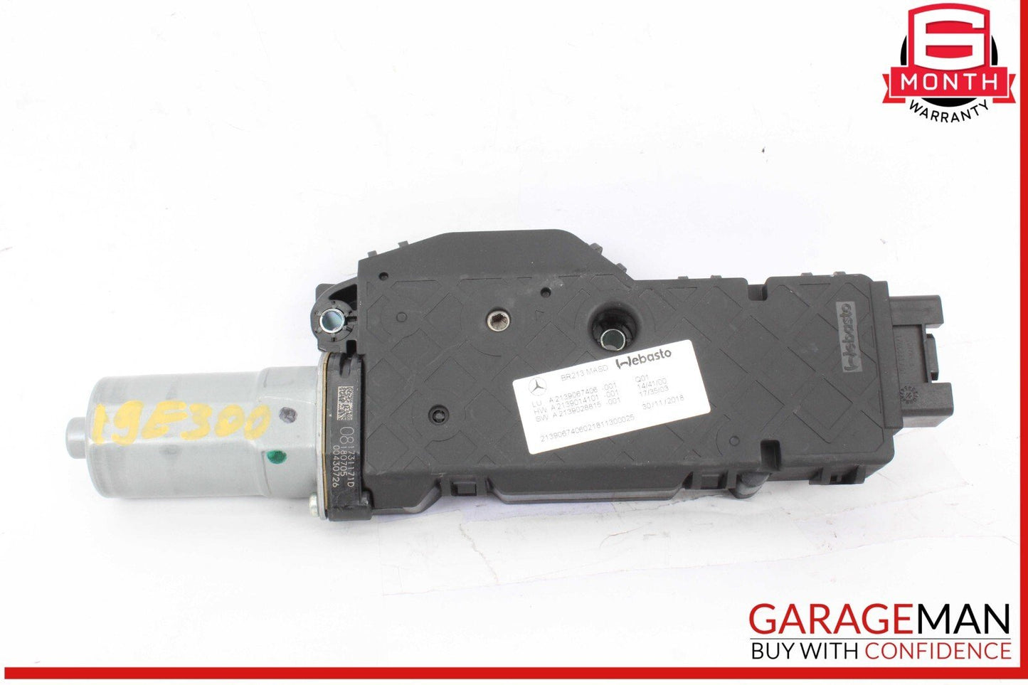 17-19 Mercedes W213 E300 Panoramic Sun Roof Sunroof Moon Roof Moonroof Motor OEM