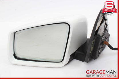 12-14 Mercedes W204 C250 Front Left Side Mirror Rear View Door Polar White