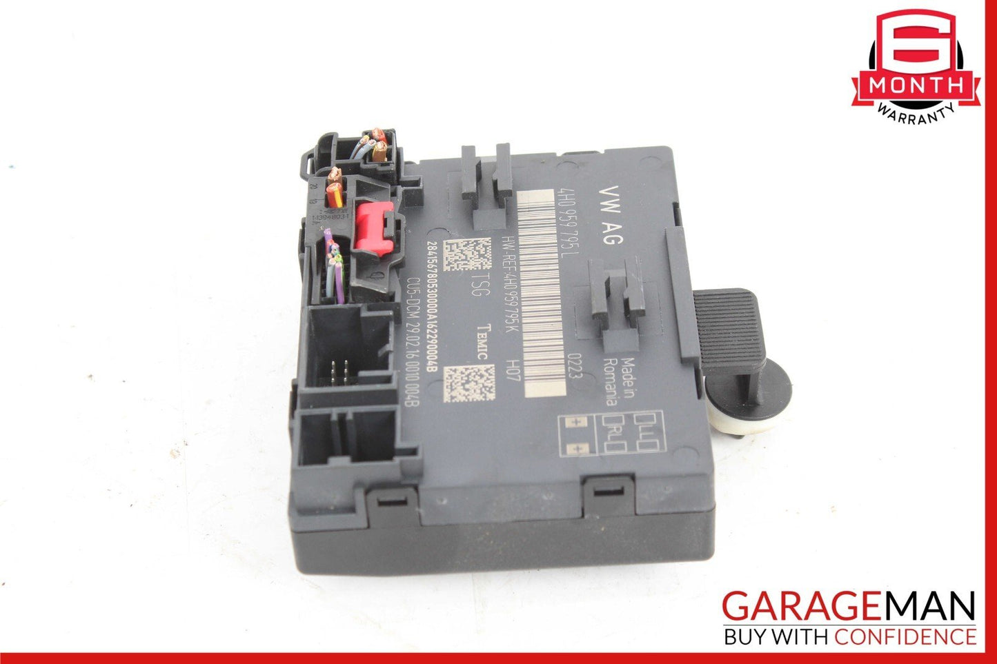 11-18 Porsche Panamera Rear Left / Right Side Door Control Module Unit OEM
