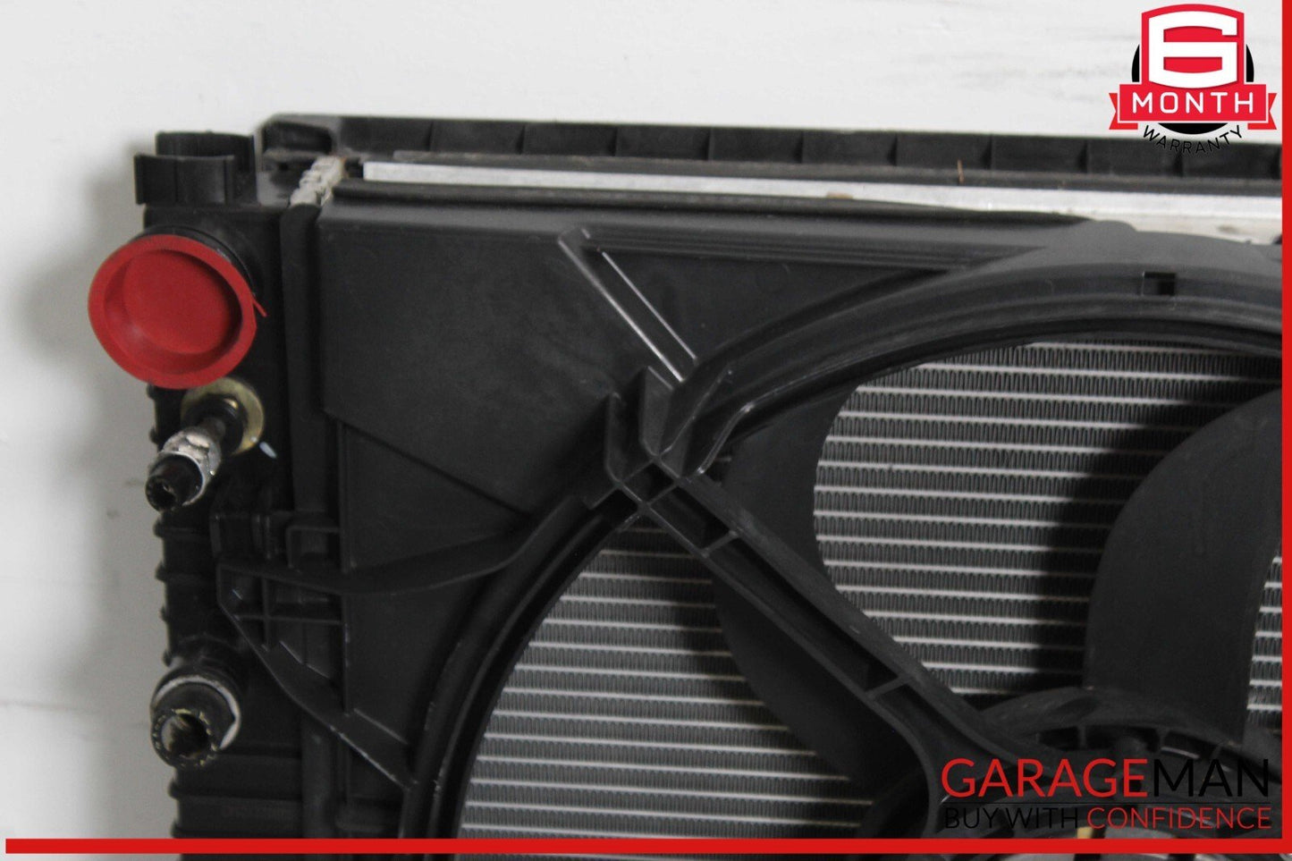 07-09 Mercedes W221 S550 Engine Cooling Radiator AC A/C Condenser Assembly OEM