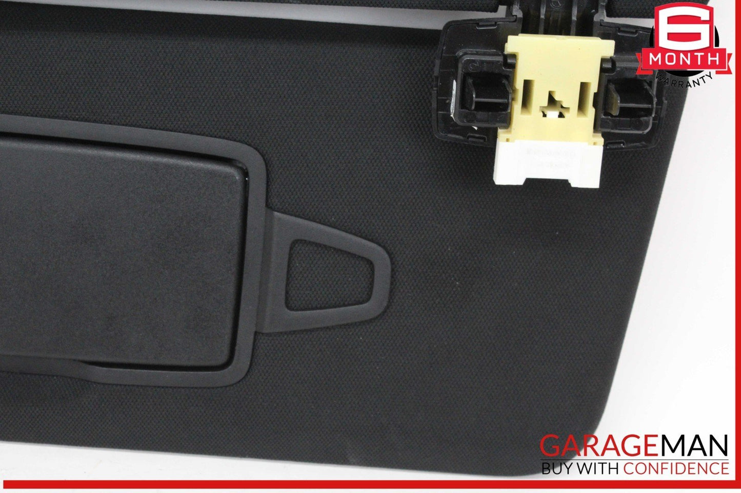 14-17 Mercedes W222 S550 Front Left Driver Side Sunvisor Sun Visor Black OEM