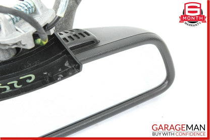12-14 Mercedes W204 C250 C300 Interior Rear View Mirror Black OEM
