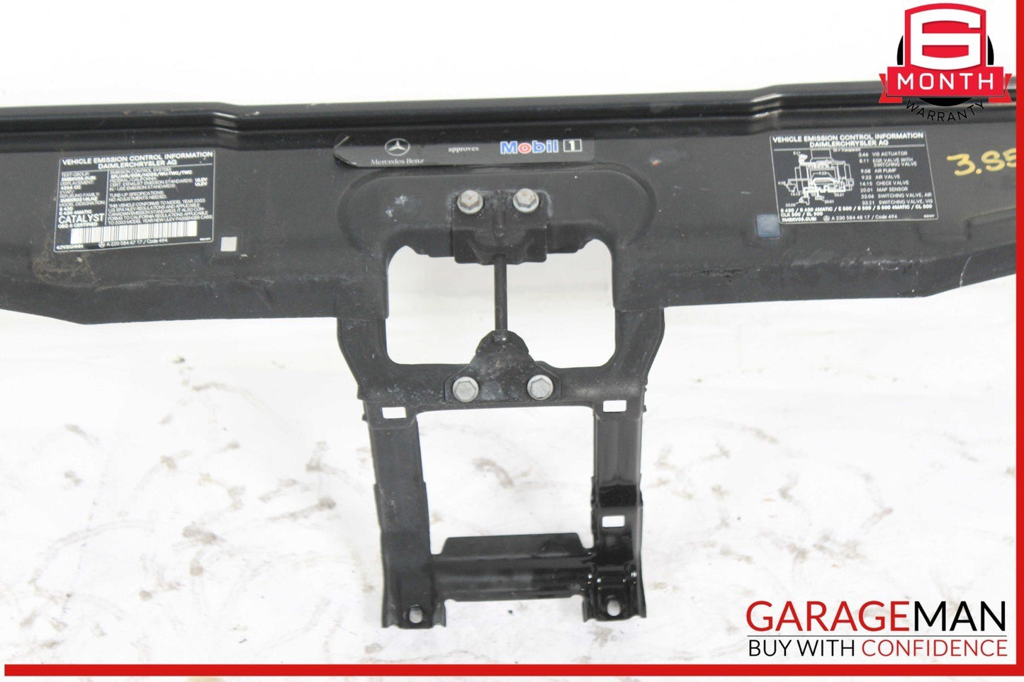 00-06 Mercedes W220 S500 S55 AMG Front Upper Radiator Core Support Bracket OEM
