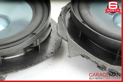 07-09 Mercedes W211 E350 E550 Rear Left & Right Side Door Audio Sound Speakers