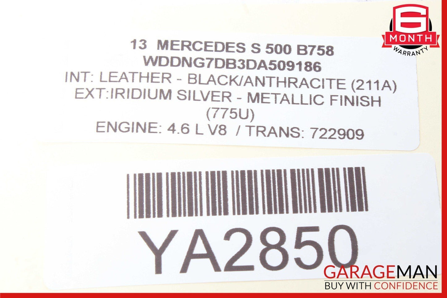 07-13 Mercedes W221 S550 S63 AMG Front Right Side Tweeter Speaker Trim Cover